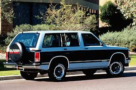 Start looking from the fuel tank forward. 1990 94 Chevrolet S10 Blazer Consumer Guide Auto