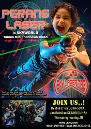 Skyworld tmii salah satu tempat rekreasi keluarga yang berlokasi di taman mini indonesia indah. Skyworld Indonesia Perang Laser Di Skyworld