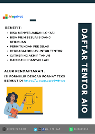We did not find results for: Les Semarang Lowongan Tentor Semarang Bimbel Aio Semarang Les Privat Terbaik Sejak 2014
