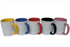 Linda caneca com estampa de caveira colorida! Caneca Personalizada Com Alca Colorida Do Seu Jeito Estampaki Net Estampaki Teresopolis Rj