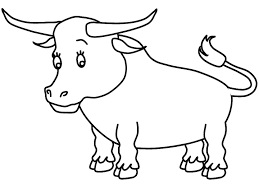 Fabulous and cartoon bulls, postcards with the bull. Ox Coloring Pages Print Ox New Year 2021 Wonder Day Coloring Pages For Children And Adults