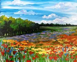 Building on that initial sketch, i paid close attention to form and value. Field Of Flowers Sun Apr 25 6pm At Stamford