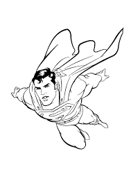 Looking for valentine's day coloring pages for your classroom or to print out at home? Superman Color Page Coloring Home