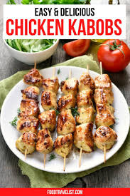 Easy Chicken Kebab Recipe Bringing The Taste Of Travel To Your Table In 2020 Chicken Kebabs Chicken Kebab Recipe Cilantro Chutney
