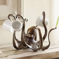 118.69 kb, 478 x 640. Octopus Tea Cup Holder Iron Accents