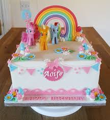 My Little Pony Theme Birthday Cake Unicorn Birthday Cake My Little Pony Birthday Party Little Pony Cake