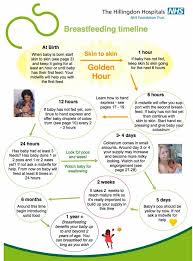 Nhs Breastfeeding Timeline Breastfeeding Breastfeeding Poster Baby Breastfeeding