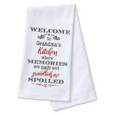 Check spelling or type a new query. Grandma S Personalized Kitchen Towel Current Catalog
