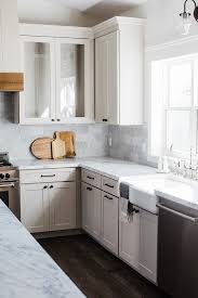 Rustic Modern Farmhouse Home Bunch Interior Design Ideas Shaker Style Kitchen Cabinets Grey Kitchen Colors Condo Kitchen