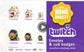 Create Express Custom Twitch Emotes Sub Badges Twitch Badge Better Twitch Tv
