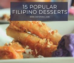 Lemon cake is one of our favorite desserts after a heavy meal. 15 Most Popular Filipino Desserts With Pictures Chef S Pencil