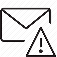 This envelope presents an offer and entices you to open it. Error Mail Line Email Attention Envelope Alert Icon Download On Iconfinder