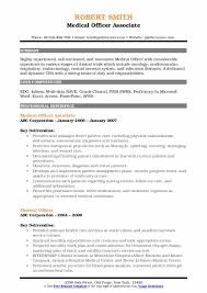 Download this medical officer cv template now! Medical Officer Resume Samples Qwikresume