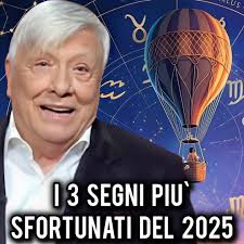 🍀 Oroscopo, l'esperto ne è certo: i segni più sfortunati del 2025 son...Altro...