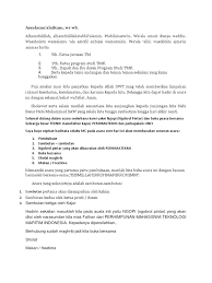 Dengan adanya kegiatan loma ini maka secara tidak langsung akan menumbuhkan jiwa kompetitif yang bernilai positif. Teks Mc Bukber Prodi