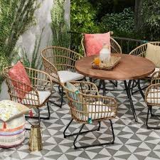 Southport 2pk Patio Dining Chair Linen Opalhouse Patio Dining Table Target Patio Furniture Patio Dining Set