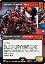 Carnage, Crimson Chaos (Borderless) - Marvel's Spider-Man - Magic: The  Gathering - TCGplayer.com