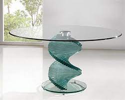 120cm x 70cm x 45cm l/w/h. 18 Sleek Glass Dining Tables Glass Round Dining Table Glass Dining Table Round Glass Dining Room Table