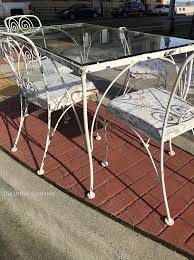 1960 S Lyon Shaw Wrought Iron Patio Set Wrought Iron Patio Set Patio Furniture Dining Set Vintage Patio