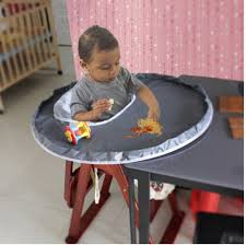 Baby Eating Table Mat Feeding Saucer High Chair Cover For Kids Germ Prevents Toy Unbranded Highchair Cover Baby High Chair Chair Cushions