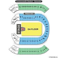 You Will Love Ac Dc Edmonton Seating Chart Commonwealth