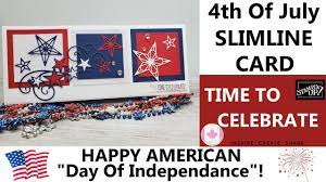 We also have a small contribution to your plan from this 4th of july 2021. Easy 4th Of July Greeting Card Patriotic Cards To Make 4th Of July Cards Stampin Up Card 2020 Youtube