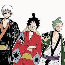 law luffy and zoro by onepiece mugiwaraya トラファルガー ロー 海賊 ワンピース 絵