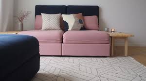 Ikea Vallentuna Seat Module Cover 100x80cm 39x32in Clover Pink Velvet Bemz Vallentuna Furniture Slipcovers Slipcovers