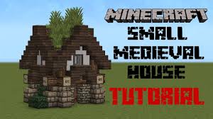 No interior on this build sorry. Minecraft Village Medieval House Minecraft Medieval House Tutorial Youtube Minecraft Medieval House Minecraft Medieval Minecraft Tutorial