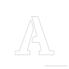 Fancy text, cool lettering, templates, stencils, font generator. Printable 2 Inch Letter Stencil A Stencils Printables Letter Stencils To Print Letter Stencils