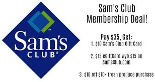 Get a free $45 gift card at your local sam's club. Sam S Club Membership As Low As 25 Free Pizza Become A Coupon Queen Sams Club Club Free Gift Cards
