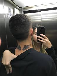 Notitle Tattoos Wing Neck Tattoo Small Tattoos For Guys Neck Tattoo For Guys