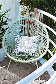 Sitting Pretty Acapulco Chair Backyard Makeover Large Backyard