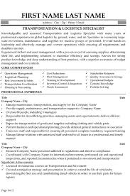 Highly motivated, dedicated, completely loyal, and ability to work independently or in a team environment. Top Transportation Resume Templates Samples