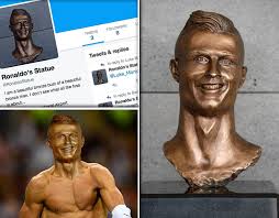 Sculptor emanuel santos defends his bizarre work. Ronaldo Bronze Statue Album On Imgur
