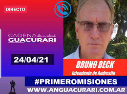 Bruno Beck: "Comandante Andresito es el municipio con mayor cantidad de  cabezas de ganados de la provincia".