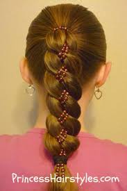 These two braided hairdos look great with hair pins and earrings. How To 4 Strand Braid Tutorial Hairstyles For Girls Princess Hairstyles