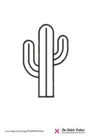 The three stitches needed for this pattern are back stitch, satin stitch and french knots. Cactus Machine Embroidery Design Mini Small Indian Cactus Etsy Machine Embroidery Designs Embroidery Patterns Vintage Embroidery Designs