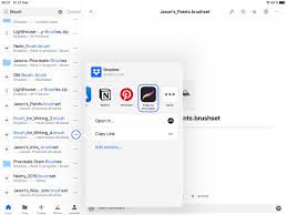 If there is no procreate icon, then: Tutorial How To Install Procreate Brushes The Designest