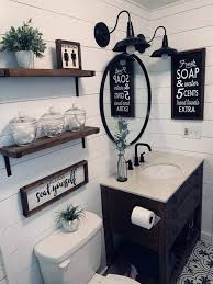 These small bathroom decor ideas that you can diy will give you all the inspiration you need to get your bathroom looking fabulous & on a small budget too! Pin By Linnea Y On Bathroom Design Decor Ideas Bathroom Decor Farmhouse Bathroom Decor Restroom Decor