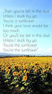 Sunflower Post Malone Swae Lee Post Malone Lyrics Song Lyrics Wallpaper Post Malone Wallpaper