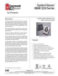 Detector placement this section of the manual discusses the placement of projected beam. Data Sheet