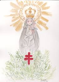 Ilustracion Virgen Del Pilar De Zaragoza Con Diseno En Acuarela Puedes Elegir En Distintos Formatos Lamina Imagen Virgen Del Pilar Ilustracion Acuarela Virgen