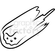 Cartoon Asteroid Drawing Vector Icon Clip Art Vector Icons Clipart Design