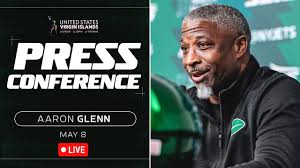 Aaron Glenn Rookie Minicamp Press Conference (5/8) | New York Jets