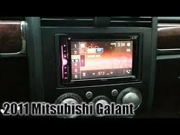 Automotive wiring in a 2004 mitsubishi galant vehicles are becoming increasing more difficult to identify due to the installation of more advanced factory oem electronics. 2011 Mitsubishi Galant Radio Removal Youtube