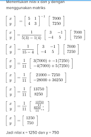 Check spelling or type a new query. Soal Cerita Matriks Dan Jawabannya Kami