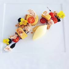 Chefsofinstagram On Instagram Tomato Curd Tomato Meringue Balsamic Reduction Prosciutto Ice Cream Balsamic Reduction Heirloom Tomatoes Cherry Tomatoes