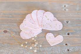 Then glue them in this shape using waterproof glue. How To Make Plantable Seed Paper Sunbeams And Ink Drops