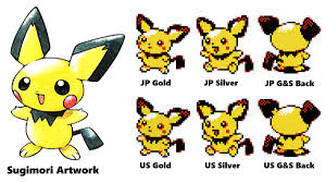 Want to have a cute alola raichu on your team? Dr Lava S Lost Pokemon On Twitter Japanese Pichu Quite A Few Pokemon Sprites Were Changed Between Gold Silver S Debut In Japan And Its Eventual Arrival On Foreign Shores In Japan Pichu